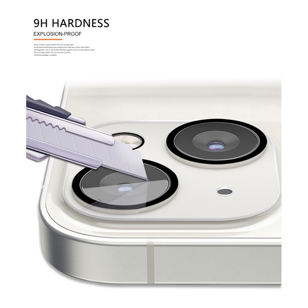 OEM 2-i-1 paket till iPhone 14 med skärmskydd i härdat glas och kameralinsskydd