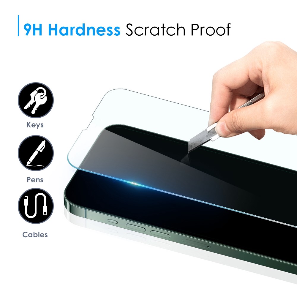 OEM [1-PACK] iPhone 14 Pro Härdat Glas Skärmskydd - Clear