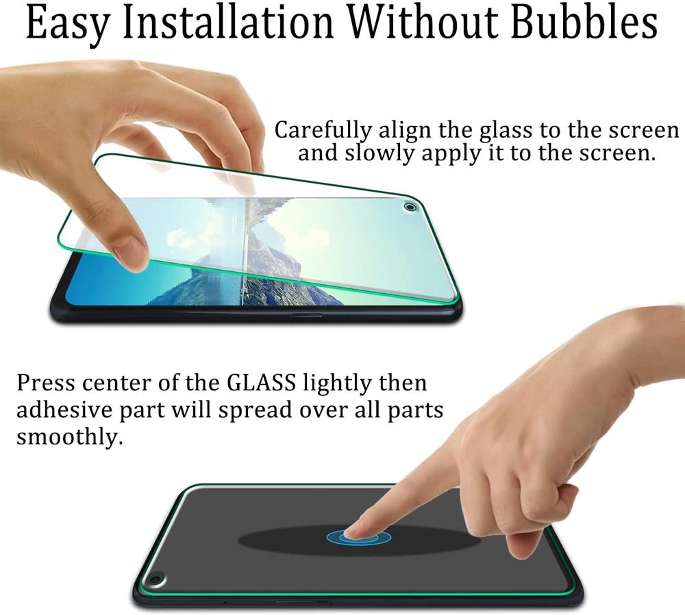 A-One Brand [2-PACK] Härdat Glas Skärmskydd OnePlus Nord 2T 5G