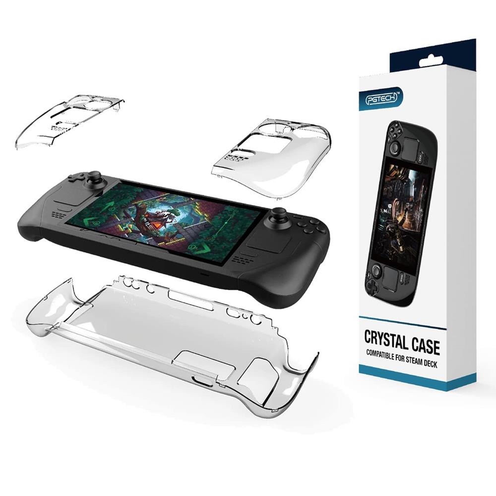 OEM Crystal Cover Skal till Steam Deck - Clear