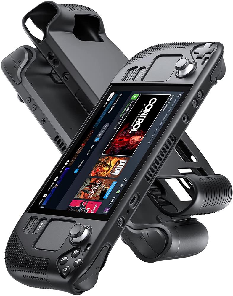 OEM Shock-Absorption Silikonskal till Steam Deck - Svart