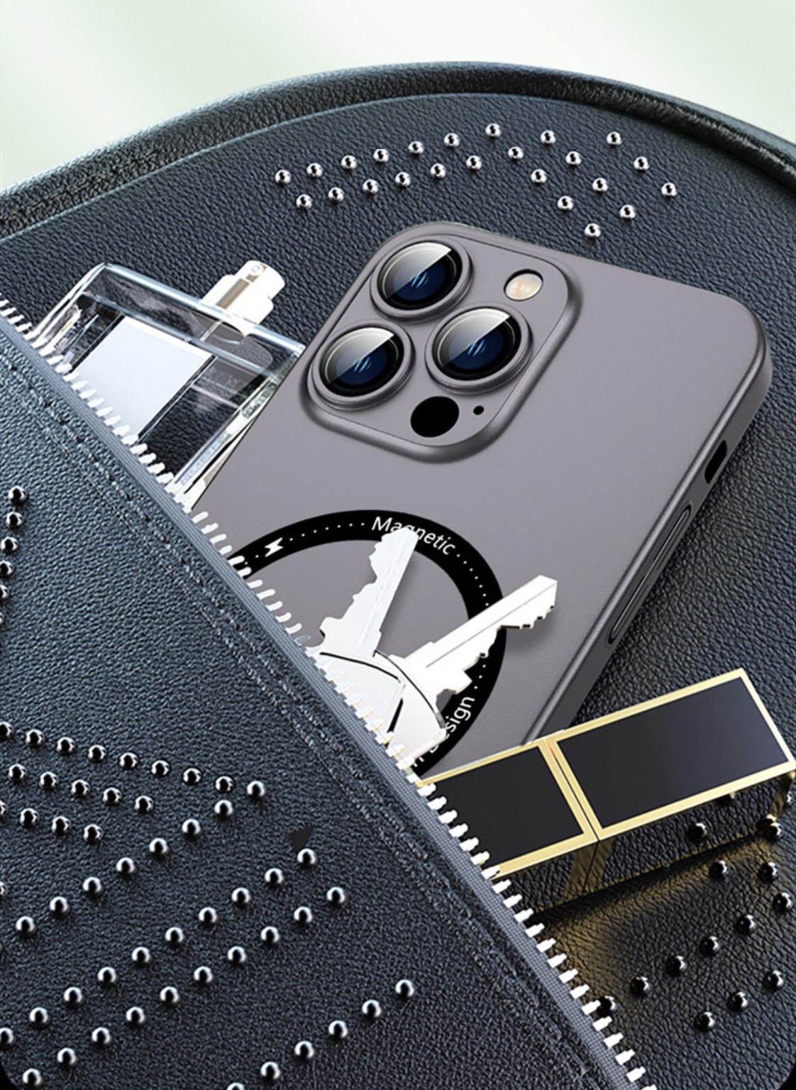 OEM Ultra Thin Magsafe Skal iPhone 13 Pro Max - Lila