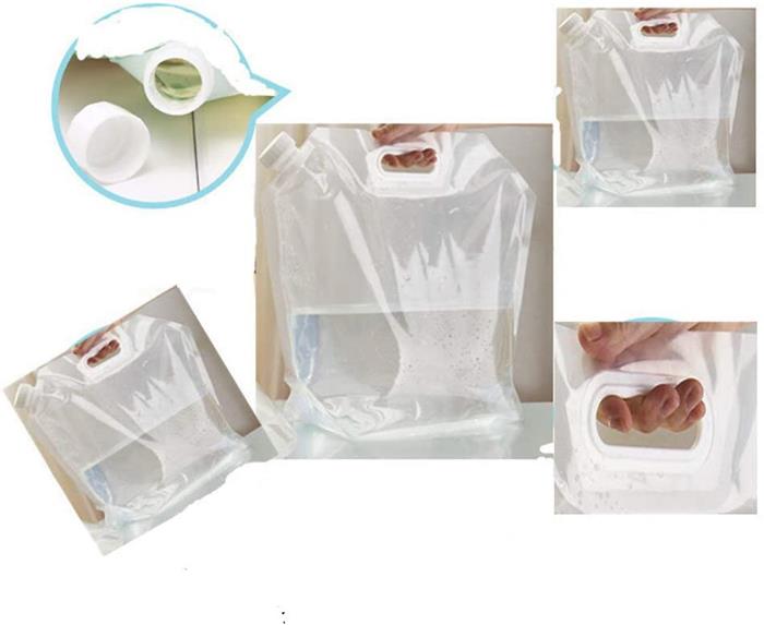 OEM 10L - Hopfällbar Vattenbehållare Utomhusvattenpåse - Clear