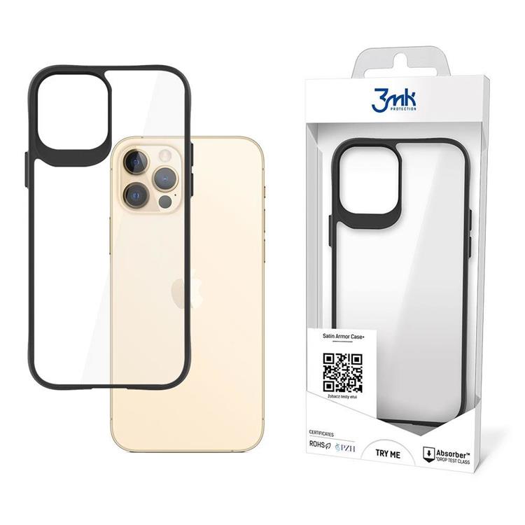 3MK 3MK iPhone 12 Pro Max Skal Satin Armor Plus - Clear