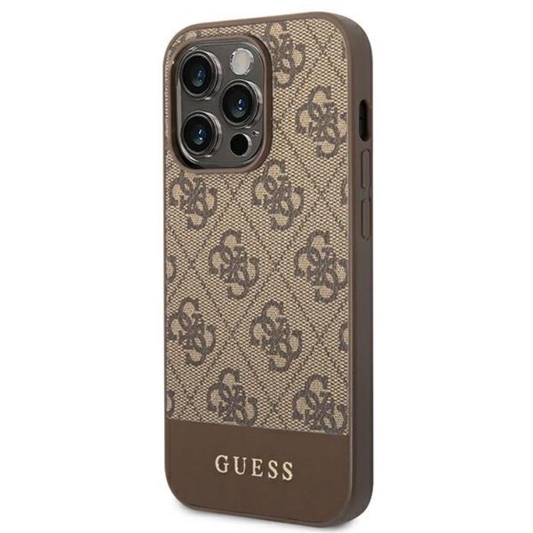 Guess GUESS iPhone 14 Pro Max Skal Stripe - Brun