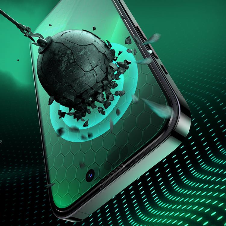 Joyroom Joyroom iPhone 14 Plus Skärmskydd i Härdat glas Knight Green