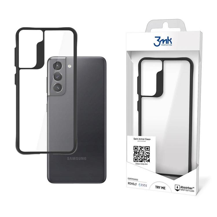 3MK 3MK Galaxy S21 5G Skal Satin Armor Plus - Transparent