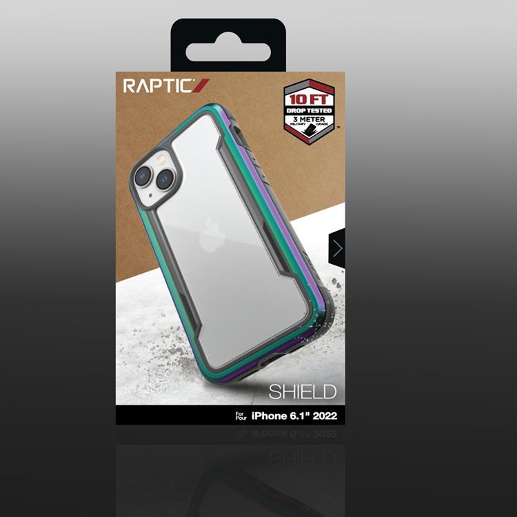 Raptic Raptic iPhone 14 Skal Shield Armored - Opal
