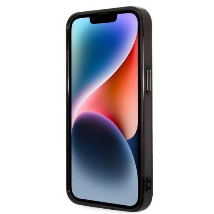 KARL LAGERFELD Karl Lagerfeld iPhone 14 Skal Gradient Ikonik Karl & Choupette - Svart