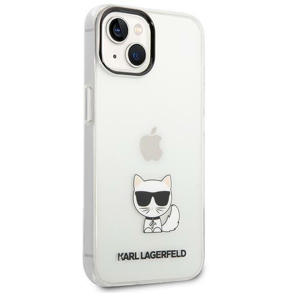 KARL LAGERFELD Karl Lagerfeld iPhone 14 Plus Skal Transparent Choupette Body - Clear
