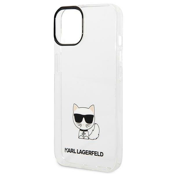 KARL LAGERFELD Karl Lagerfeld iPhone 14 Plus Skal Transparent Choupette Body - Clear