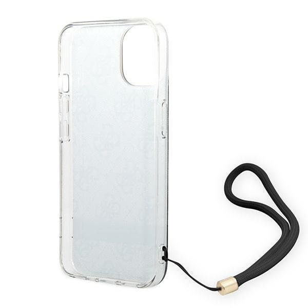 Guess GUESS iPhone 14 Plus Skal Print Strap - Svart