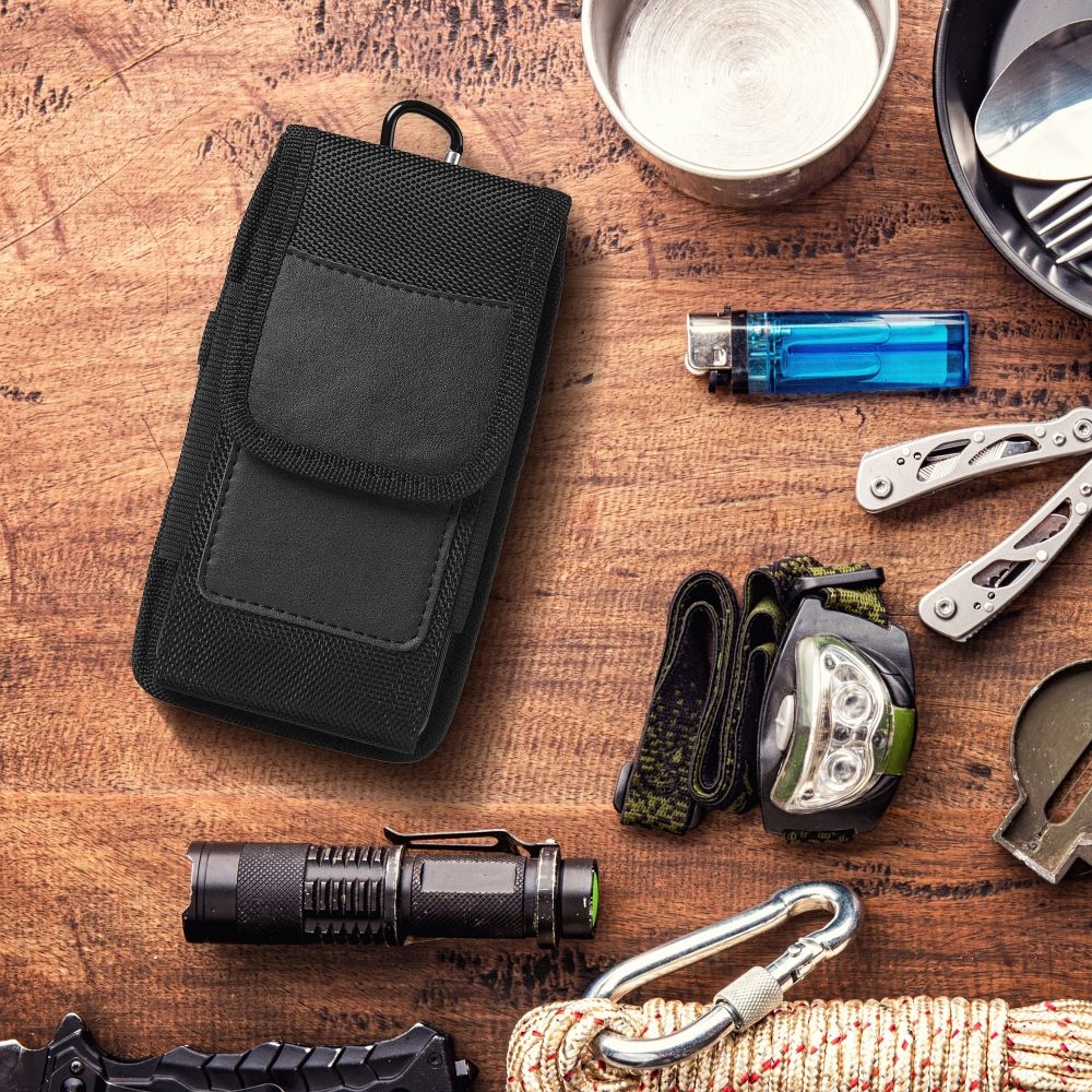 OEM Halsbandsfodral Universal Fodral Oxford Nylon - Svart