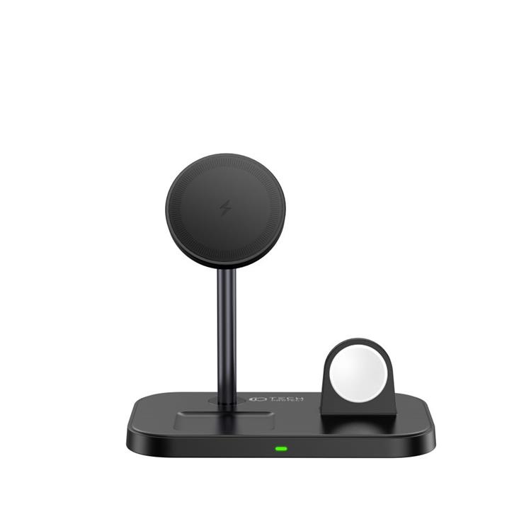 Tech-Protect Tech-Protect 3-in-1 Trådlös Laddare Magsafe iPhone Apple Watch AirPods