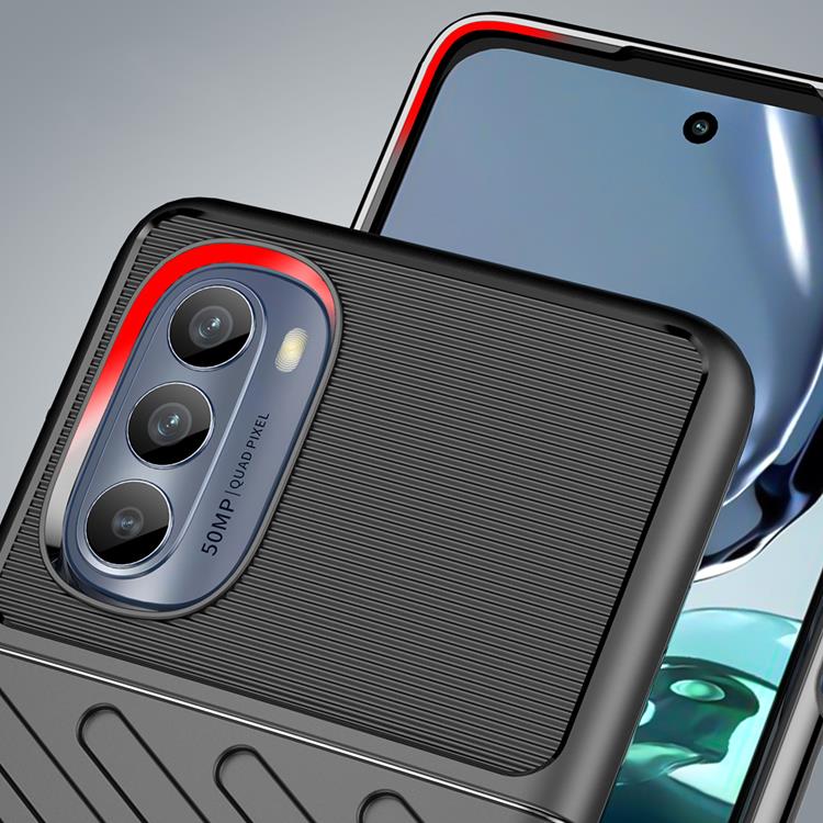 OEM Motorola Moto G62 5G Skal Thunder Silicone Armor - Svart