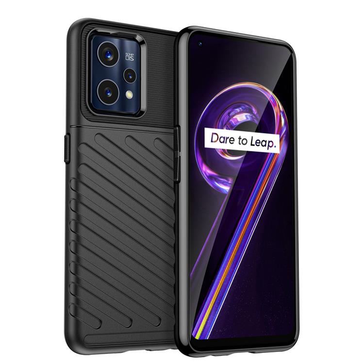 OEM Realme 9 Pro Plus Skal Thunder Flexible Armored - Svart