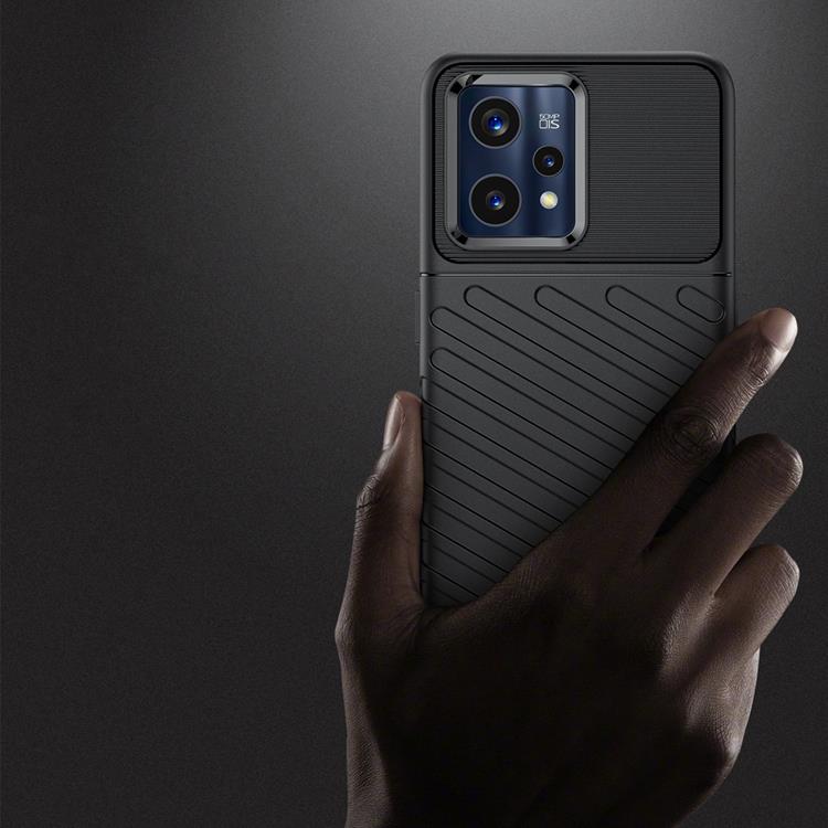 OEM Realme 9 Pro Plus Skal Thunder Flexible Armored - Svart