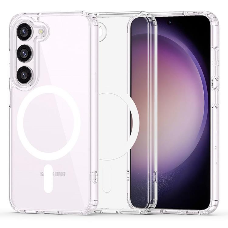 Tech-Protect Tech-Protect Magsafe Galaxy S23 Skal Flexair Hybrid - Clear