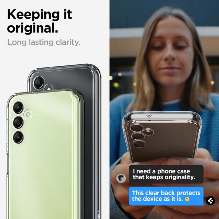 UTGATT Spigen Galaxy A14 5G Mobiskal Ultra Hybrid - Clear
