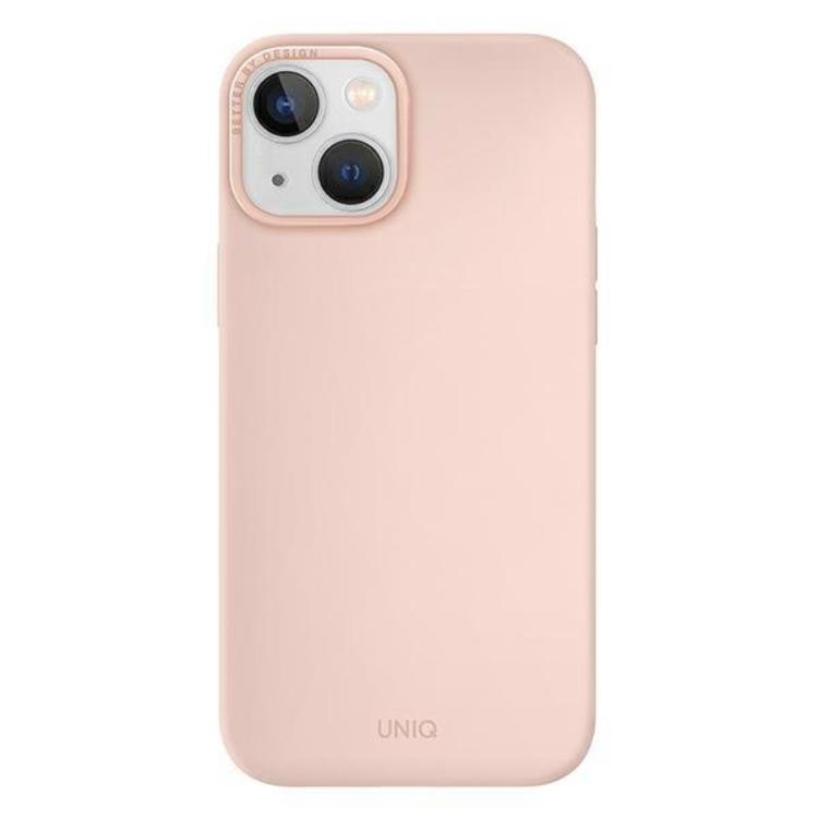 UNIQ Uniq iPhone 14 Plus Mobiskal Magsafe Lino Hue - Rosa