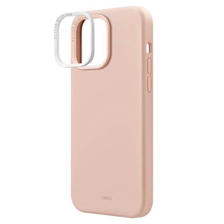 UNIQ Uniq iPhone 14 Pro Mobiskal Lino - Rosa