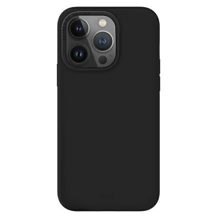 UNIQ Uniq iPhone 14 Pro Max Mobiskal Lino - Midnight Svart