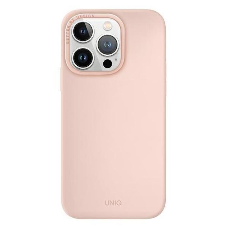 UNIQ Uniq iPhone 14 Pro Mobiskal Magsafe Lino Hue - Rosa