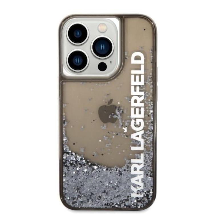 KARL LAGERFELD Karl Lagerfeld Mobilskal till iPhone 14 Pro Magsafe Liquid Glitter