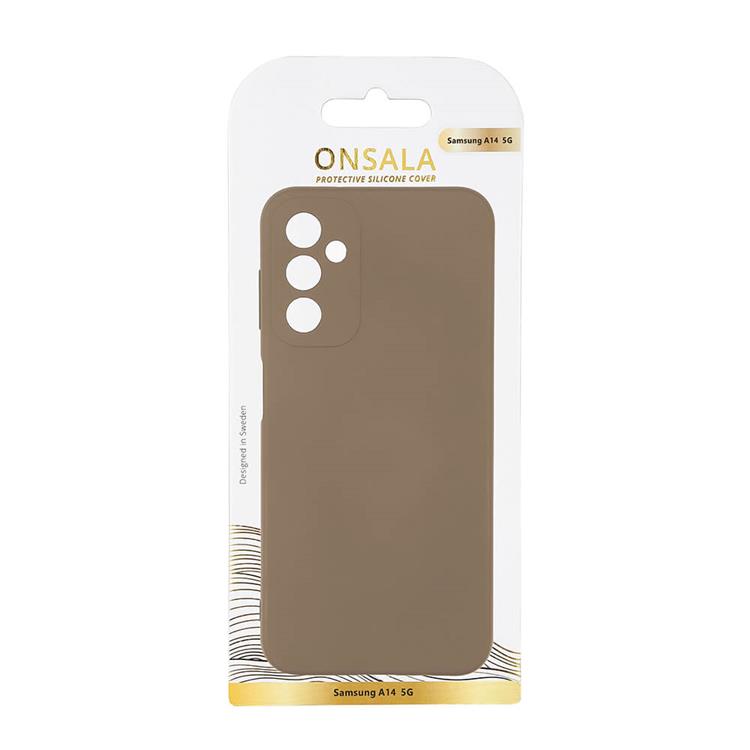 Onsala Onsala Mobilskal till Galaxy A14 5G Silicone - Sand