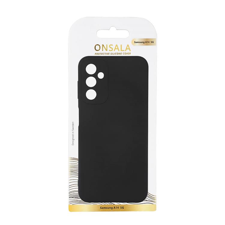 Onsala Onsala Mobilskal till Galaxy A14 5G Silicone - Svart