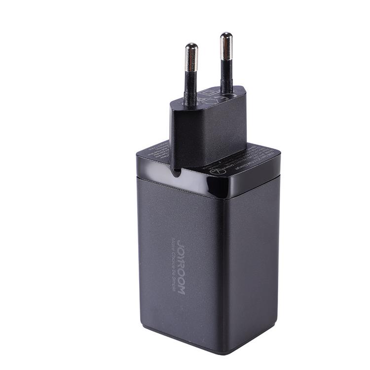Joyroom Joyroom Väggladdare GaN 65W USB/2x USB-C - Svart