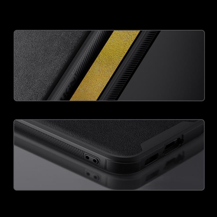 Nillkin Nillkin Mobilskal till Galaxy S23 Plus CamShield Läder S - Svart