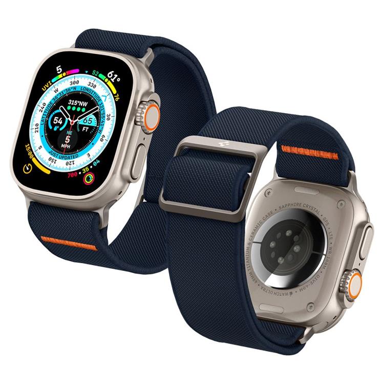 Spigen Spigen Apple Watch 7/8 (45/49mm) Armband Fit Lite - Navy
