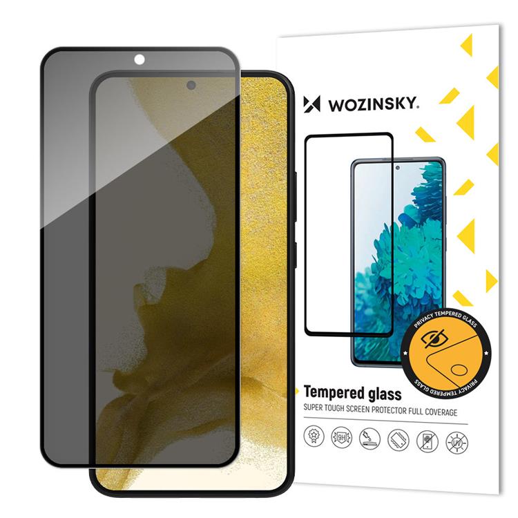 Wozinsky Wozinsky Galaxy S23 Plus Härdat Glas Skärmskydd Anti Spy Privacy