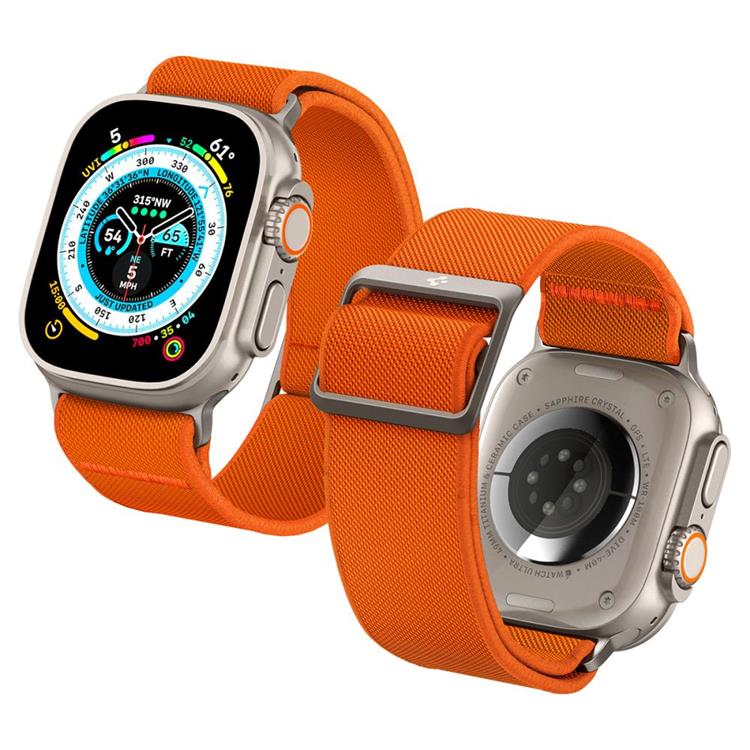 Spigen Spigen Apple Watch 7/8 (45/49mm) Armband Fit Lite - Orange