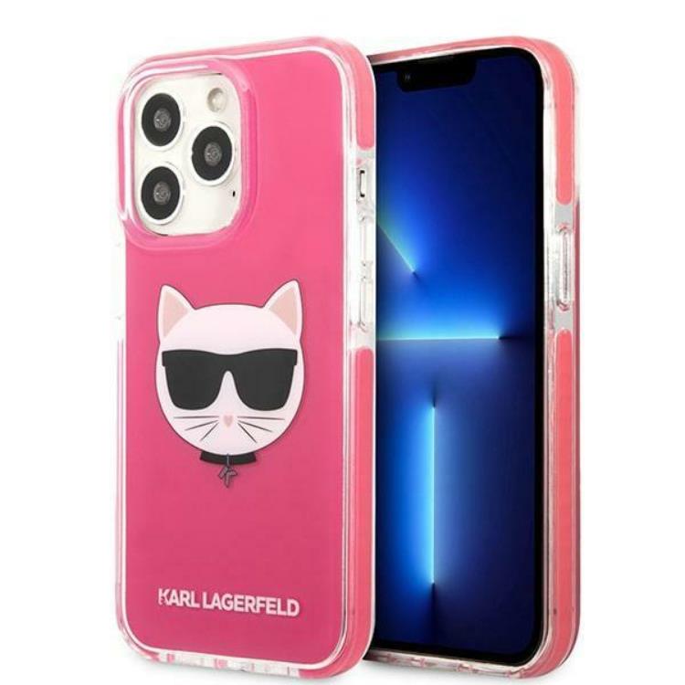 KARL LAGERFELD Karl Lagerfeld Mobilskal till iPhone 13 Pro Max Choupette Head