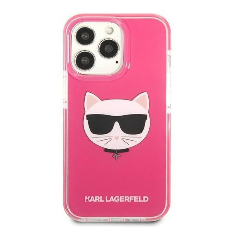 KARL LAGERFELD Karl Lagerfeld Mobilskal till iPhone 13 Pro Max Choupette Head