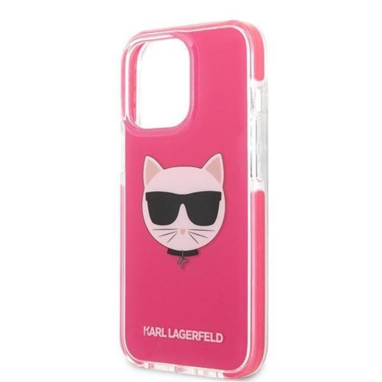 KARL LAGERFELD Karl Lagerfeld Mobilskal till iPhone 13 Pro Max Choupette Head