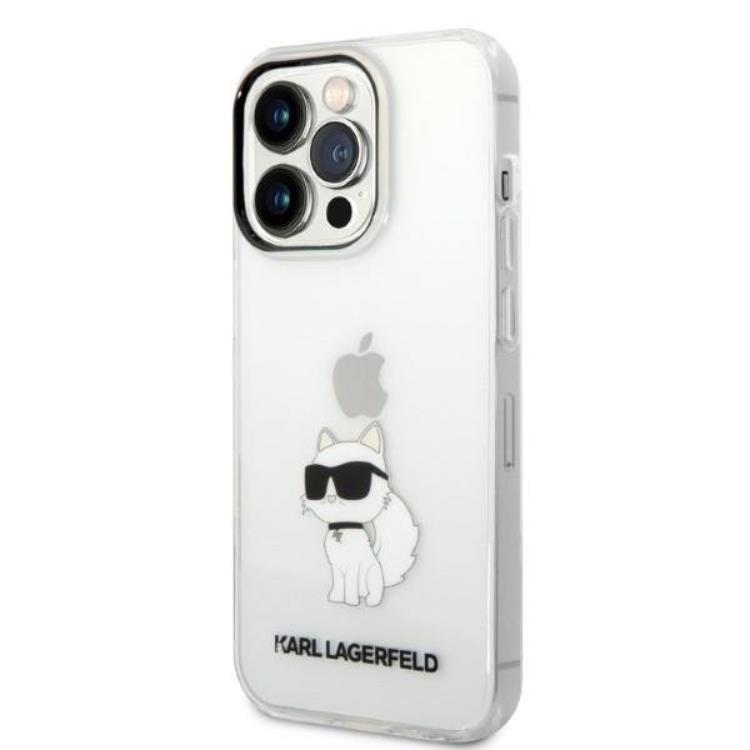 KARL LAGERFELD Karl Lagerfeld Mobilskal till iPhone 14 Pro Ikonik Choupette