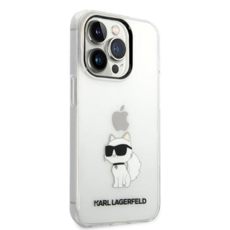 KARL LAGERFELD Karl Lagerfeld Mobilskal till iPhone 14 Pro Ikonik Choupette
