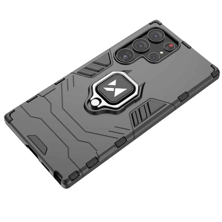 Wozinsky Wozinsky Mobilskal till Galaxy S23 Ultra Ringhållare - Svart