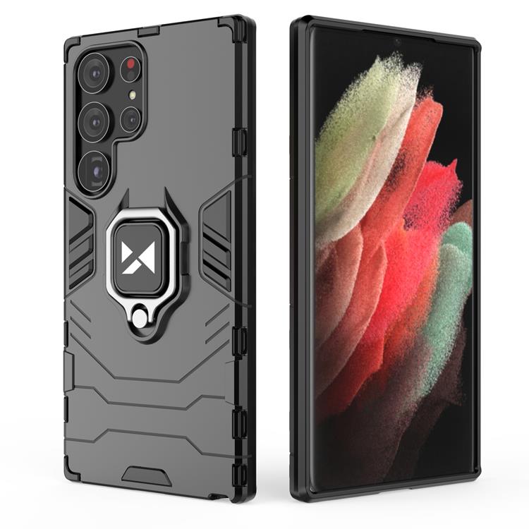 Wozinsky Wozinsky Mobilskal till Galaxy S23 Ultra Ringhållare - Svart