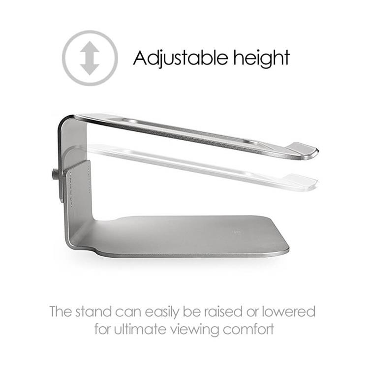 Desire2 Desire2 Laptopställ Riser Elevator Justerbar Universal - Silver