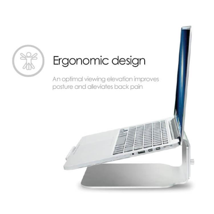 Desire2 Desire2 Laptopställ Riser Elevator Justerbar Universal - Silver