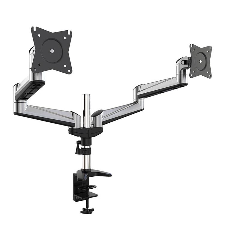 BUFFALO Desire2 Monitor Arm Duo Aluminium Gas