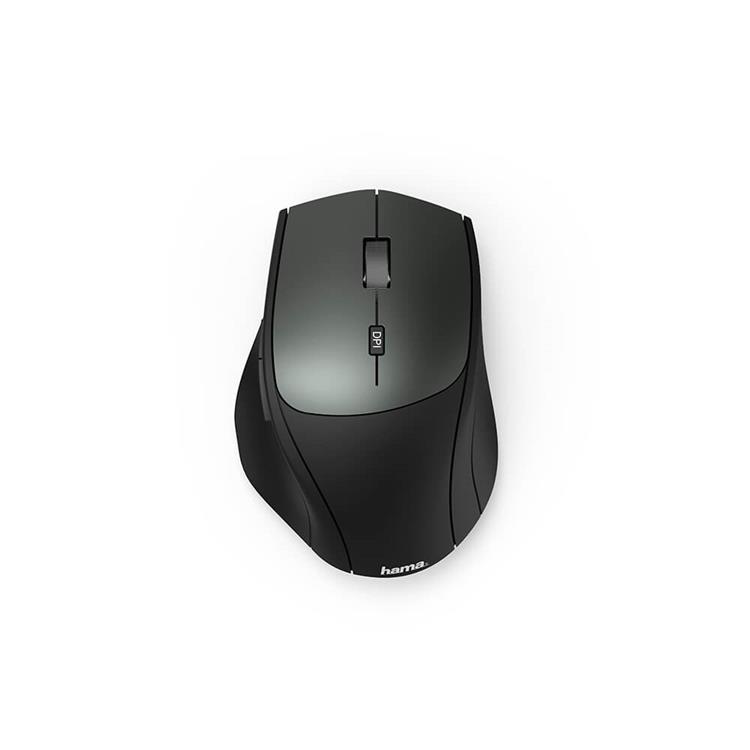 Hama Hama Mus Trådlös Dual Mode USB-C/USB-A 6-knapps - Svart