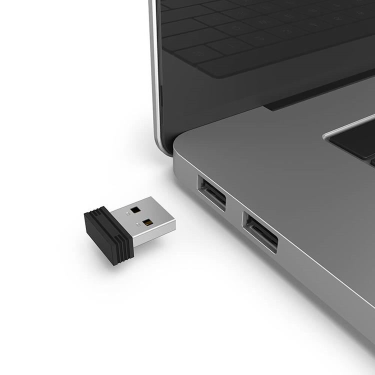 Hama Hama Mus Trådlös Dual Mode USB-C/USB-A 6-knapps - Svart