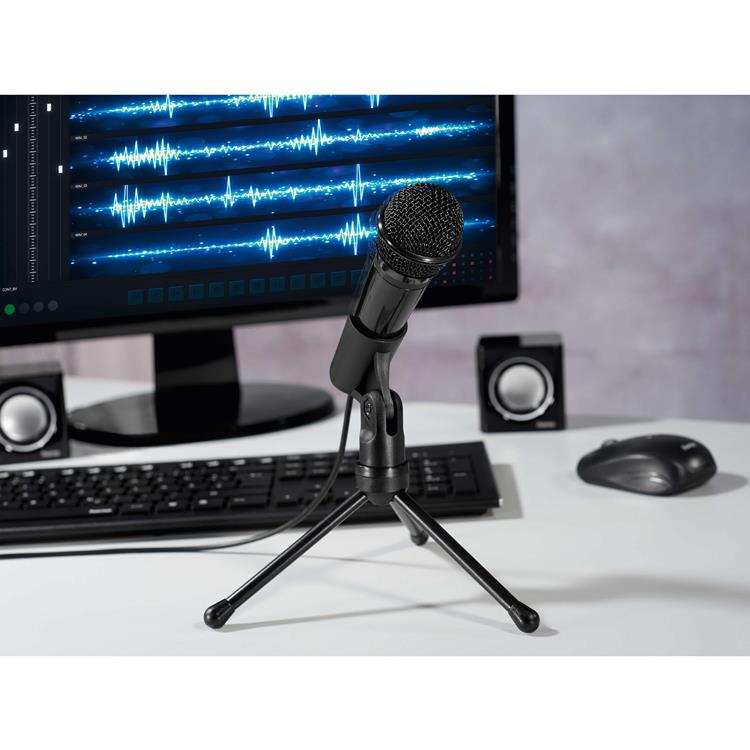 Hama Hama Mikrofon Allround MIC-P35 3.5mm - Svart