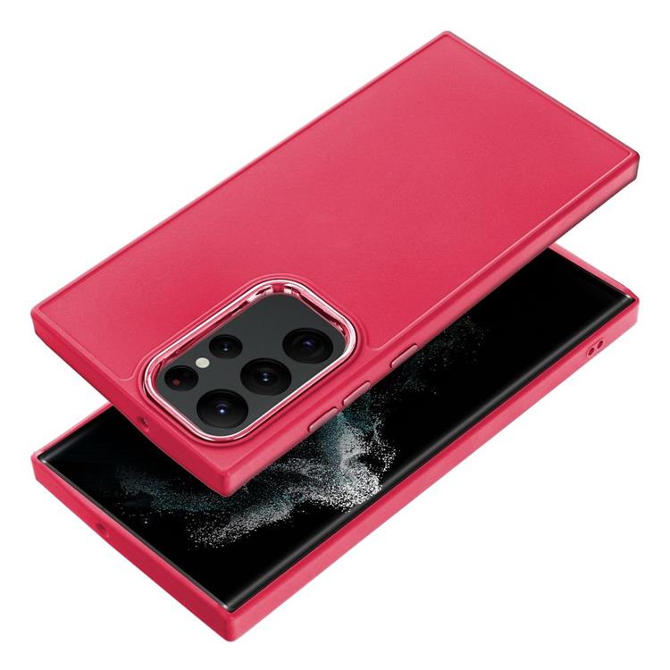 OEM Mobilskal till Galaxy S22 Ultra Frame - Rosa