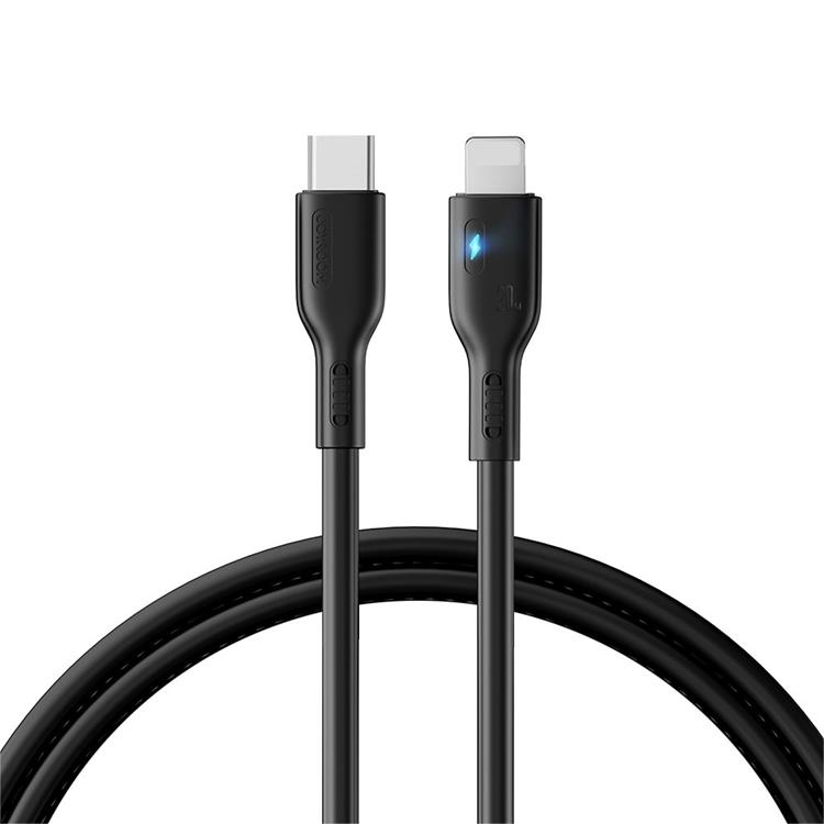 Joyroom Joyroom USB-C till Lightning kabel 20W 1.2m - Svart